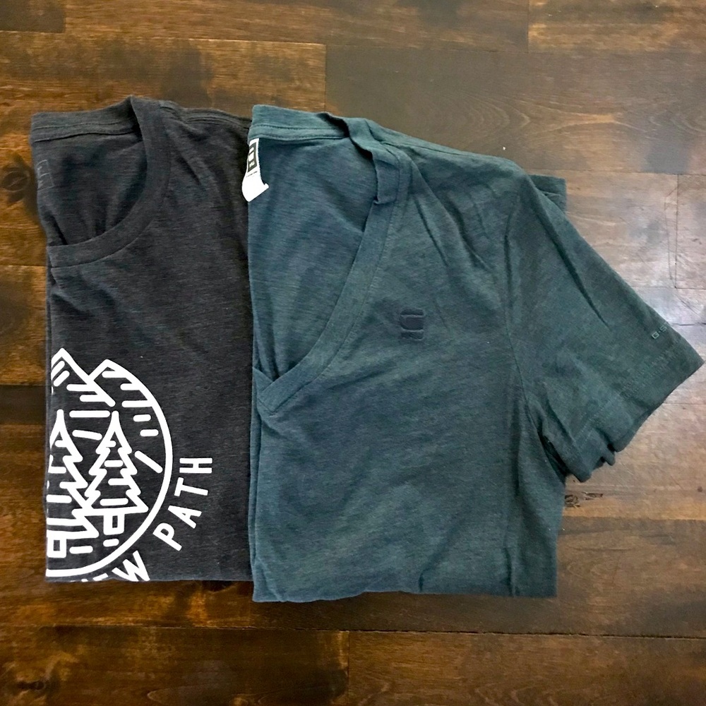 Tentree & G Star shirts S